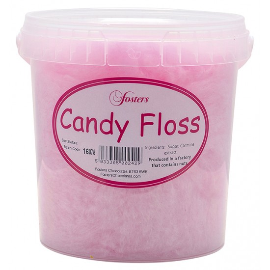 Fosters Pink Candy Floss Tubs (6 x 30g)