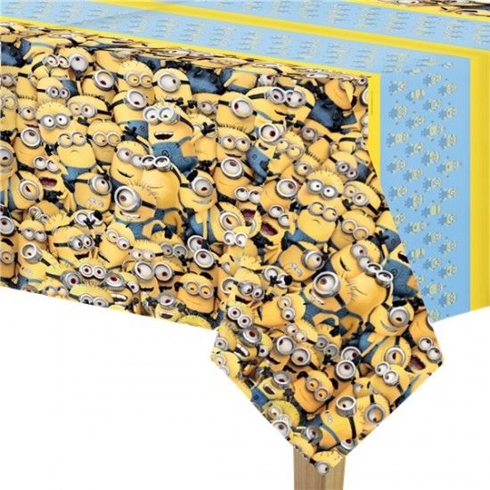 Minions Plastic Tablecover