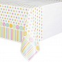 Baby Shower PastelPlastic Tablecover - 137cm x 243cm Baby Shower PastelPlastic Tablecover - 137cm x 243cm
