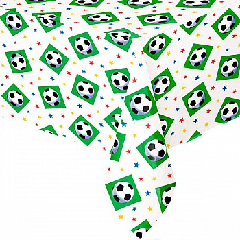 Football Championship Plastic Tablecover 