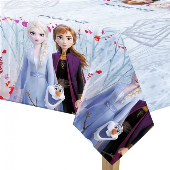 Disney Frozen 2 Plastic Tablecover - 1.2m x 1.8m