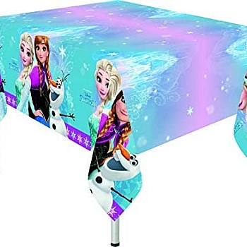 Disney Frozen Plastic Tablecover - 1.2m x 1.8m