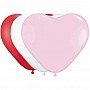 Heart Shaped Balloons - 11" Latex