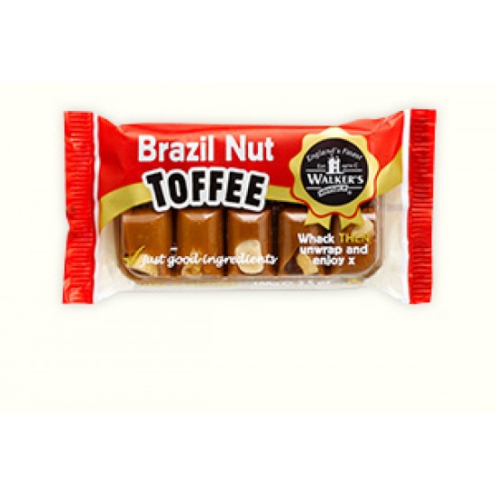 Walkers Brazil Nut Toffee Tray Pack