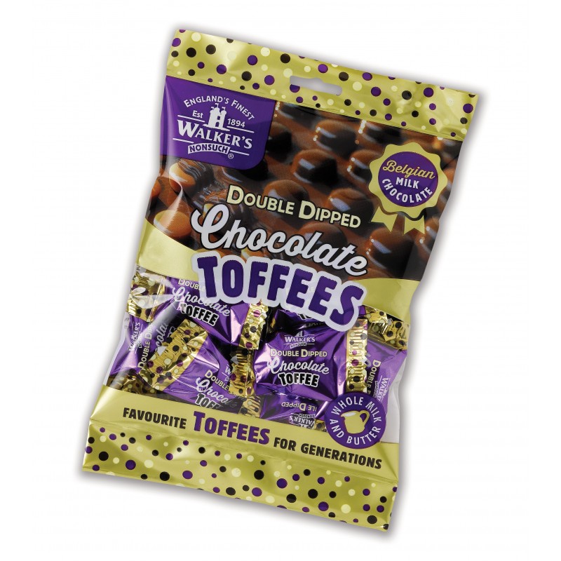 Walkers Double Dipped Chocolate Toffees Walkers Double Dipped Chocolate Toffees