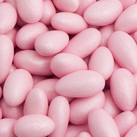 Pink Pearlised Sugared Almonds – 1kg