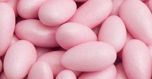 White Sugared Almonds - Wedding Favours, Traditional Wedding Party And Retro Sweets