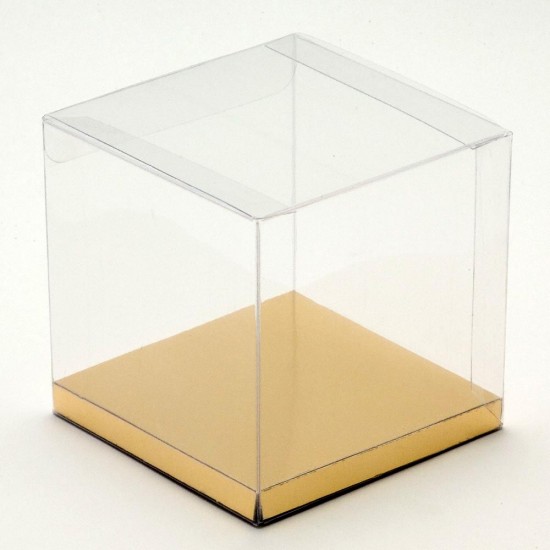 Transparent Cube Box - 80x80x80mm – 10 Pack