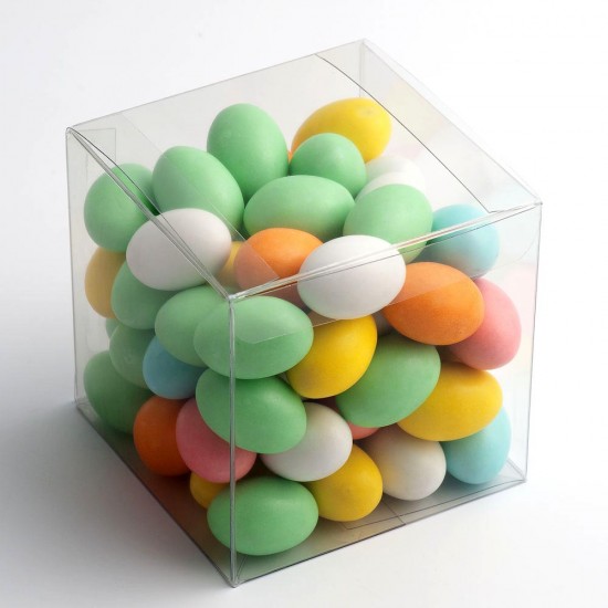 Transparent Cube Box - 90x90x90mm – 10 Pack