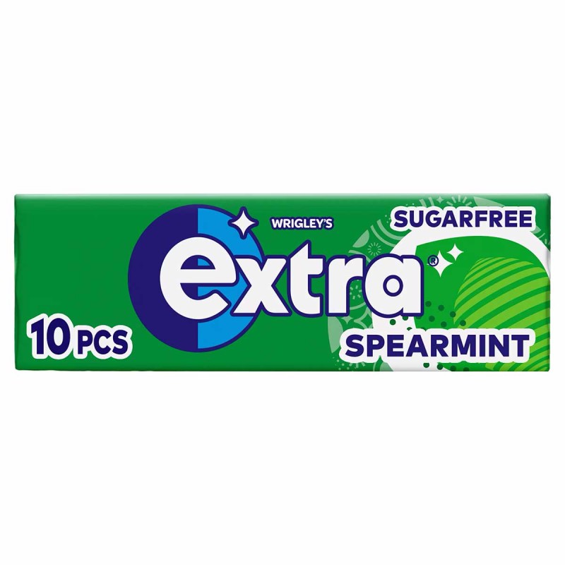 Extra Spearmint Sugarfree Chewing Gum Extra Spearmint Sugarfree Chewing Gum