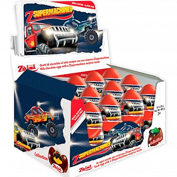 Zaini Supermachines Surprise Chocolate Eggs