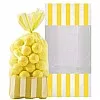Sunshine Yellow Cello Sweet Bags - 27cm