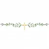 Botanical Celebration Cross Paper Garland - 1m
