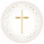 Pink Botanical Celebration Paper Plates - 23cm