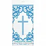 Blue Cross Plastic Tablecover 1.37m X 2.13m