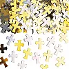Silver and Gold Cross Confetti