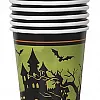 Halloween Haunted House 9Oz. Cups (8pk)