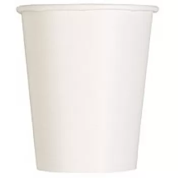 White Paper Cups - 270ml (14pk)