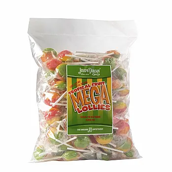 Dobsons Wrapped Tropical Fruit Mega Lollies 1.9kg