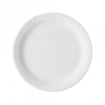 Green Spirit 9inch Round Paper Plates 100 Plates
