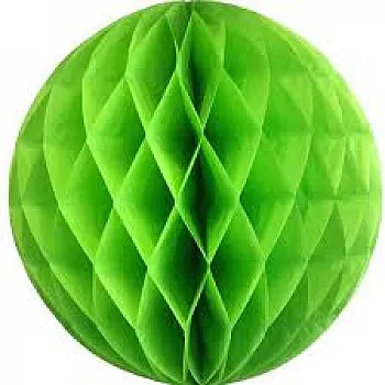 Honeycomb Balls 10" Lime Green 1CT