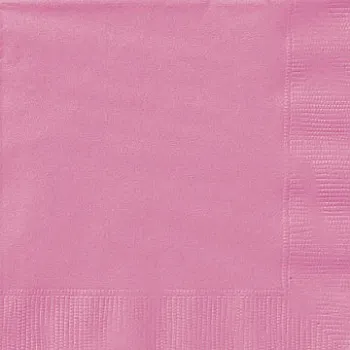 Hot Pink Napkins - 33cm (20pk)