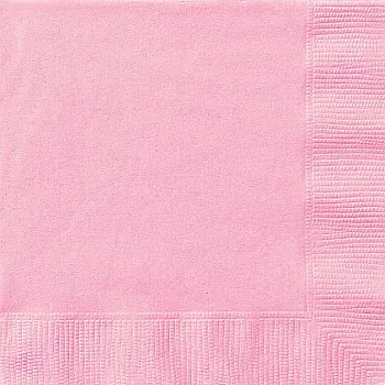 New Pink Napkins - 33cm (20pk)