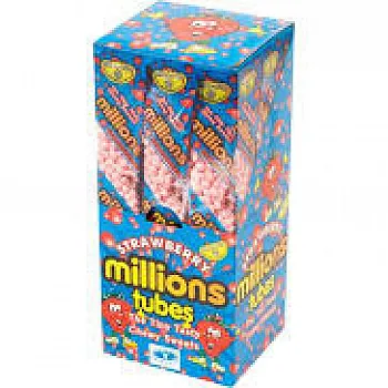 Millions Strawberry Tube 65g