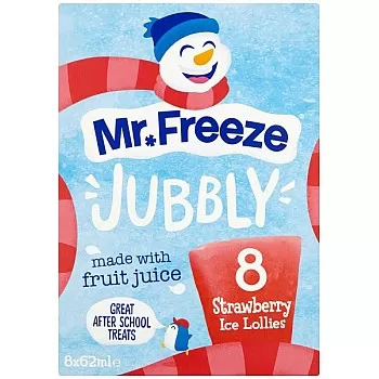Mr Freeze Jubblys Strawberry (8 x 62ml)