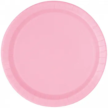 Lovely Pink 9" Paper Party Plates (16pk)