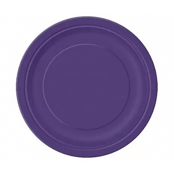 Pretty Purple 9" Paper Party Plates (16pk)