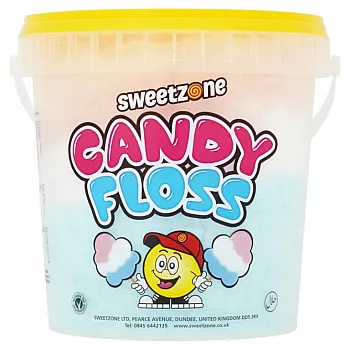 6 x 50g Candy Floss Tubs