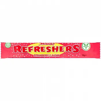 Refresher Chew Strawberry Bar Single