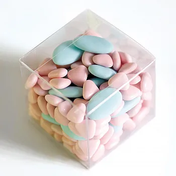 Transparent Cube Box  - 70x70x70mm– 10 Pack
